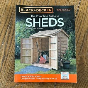 Black+Decker Complete Guide to Sheds Book!